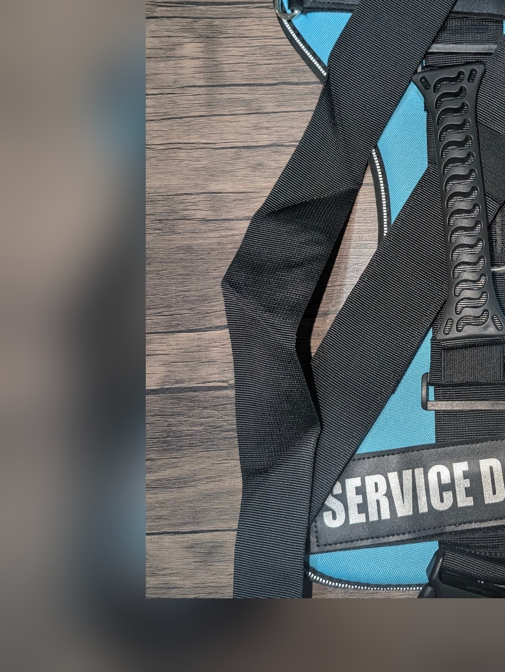 Albcorp Service Dog Vest Harness Size XL Blue Brand New